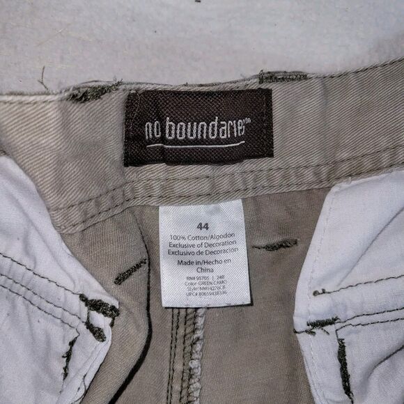 No Boundaries Shorts Mens Size 44 Cargo Hiking Camping Outdoors Camp RN 95705 - Picture 10 of 10